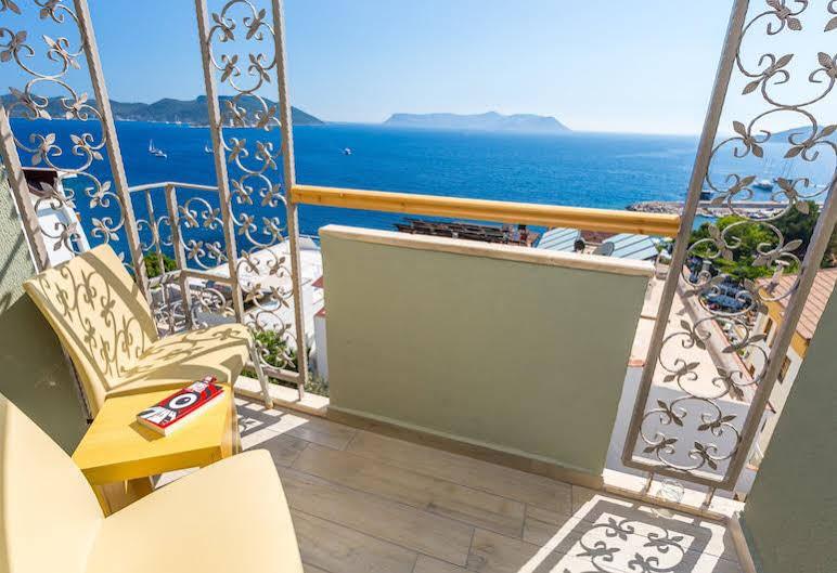 Defne Hotel Kaş Esterno foto