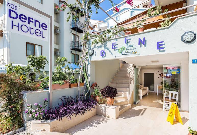 Defne Hotel Kaş Esterno foto