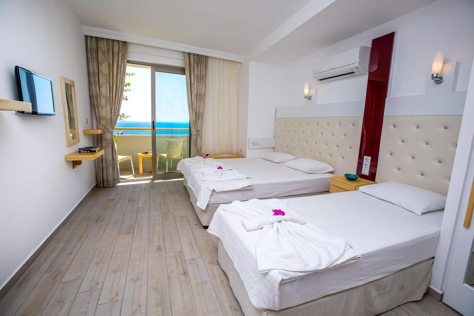 Defne Hotel Kaş Esterno foto