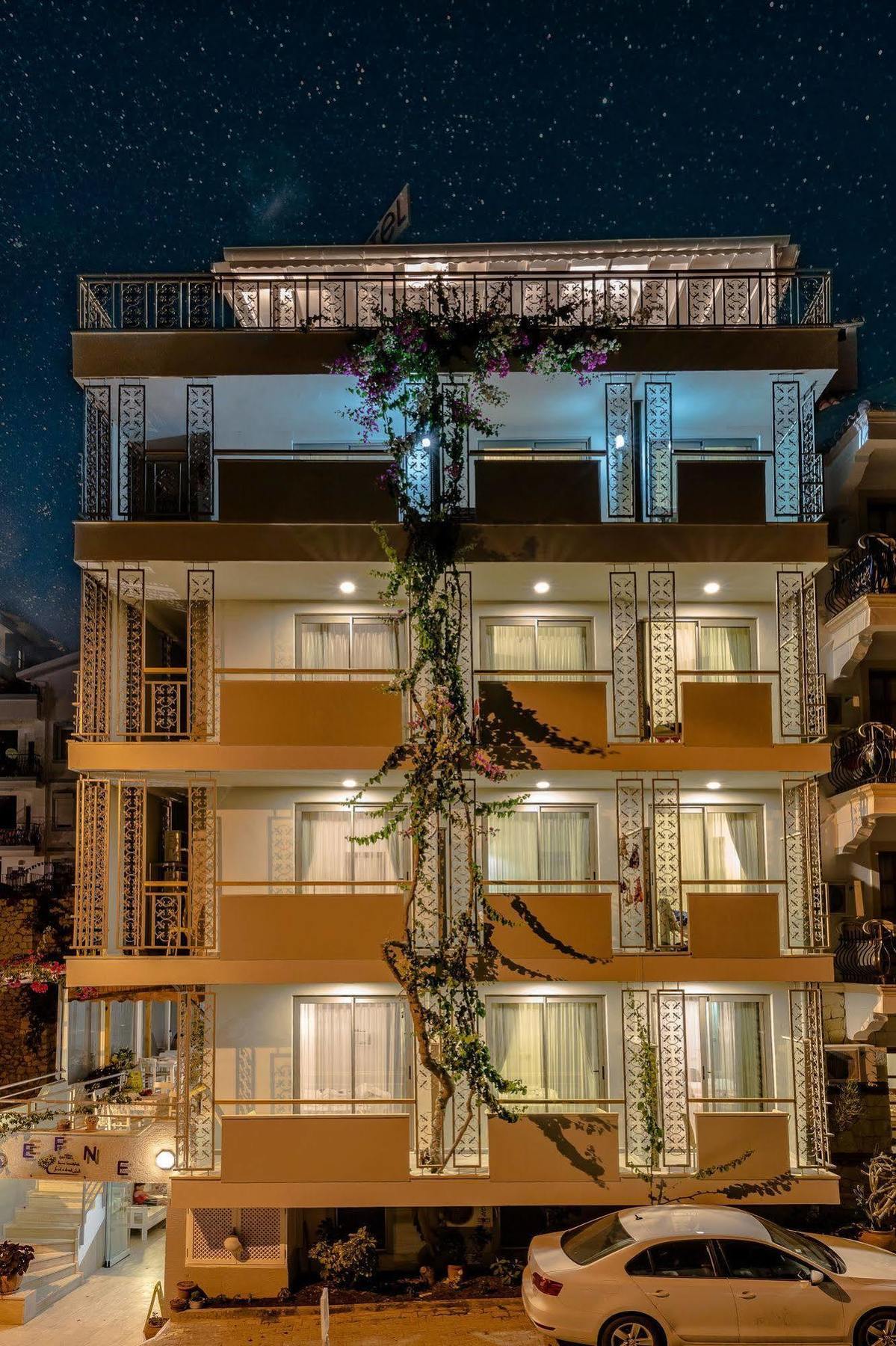 Defne Hotel Kaş Esterno foto