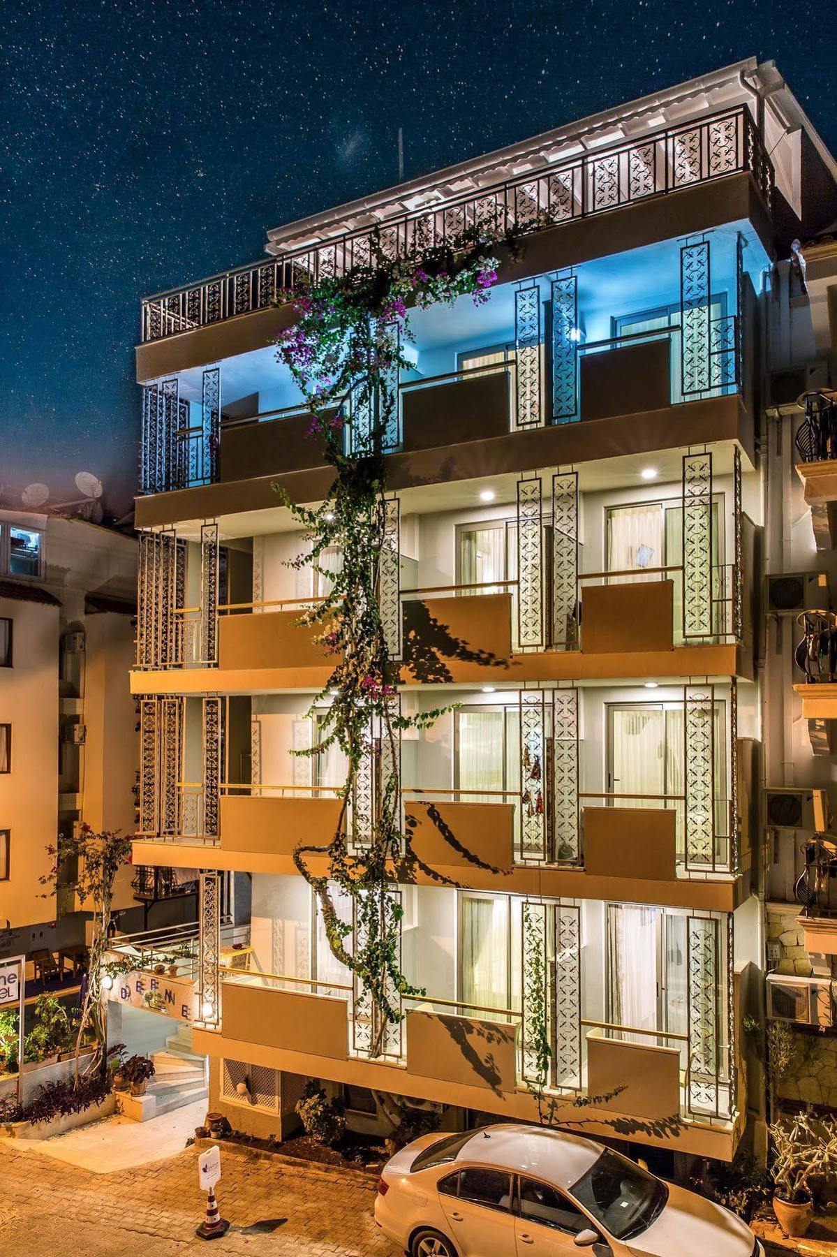 Defne Hotel Kaş Esterno foto